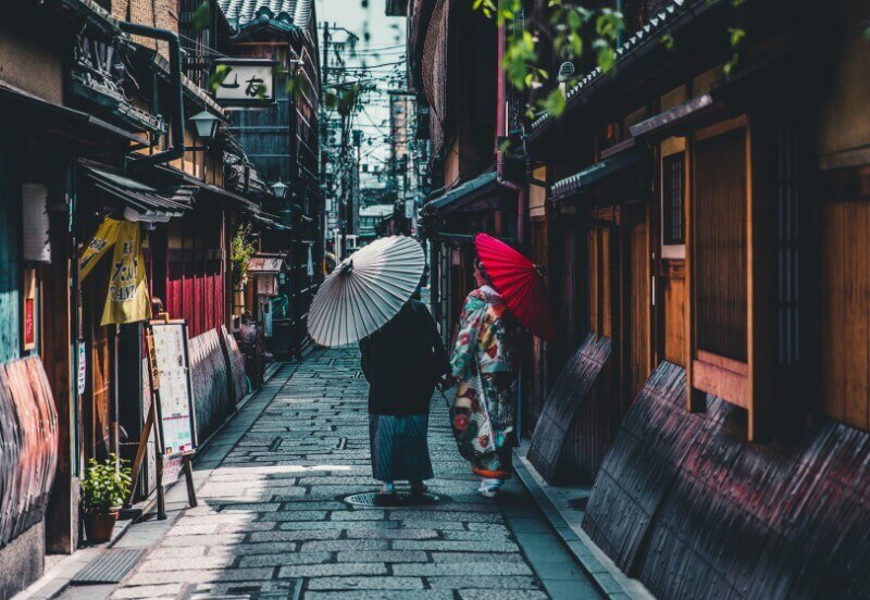 Kyoto traditional street