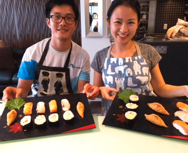 sushi making class