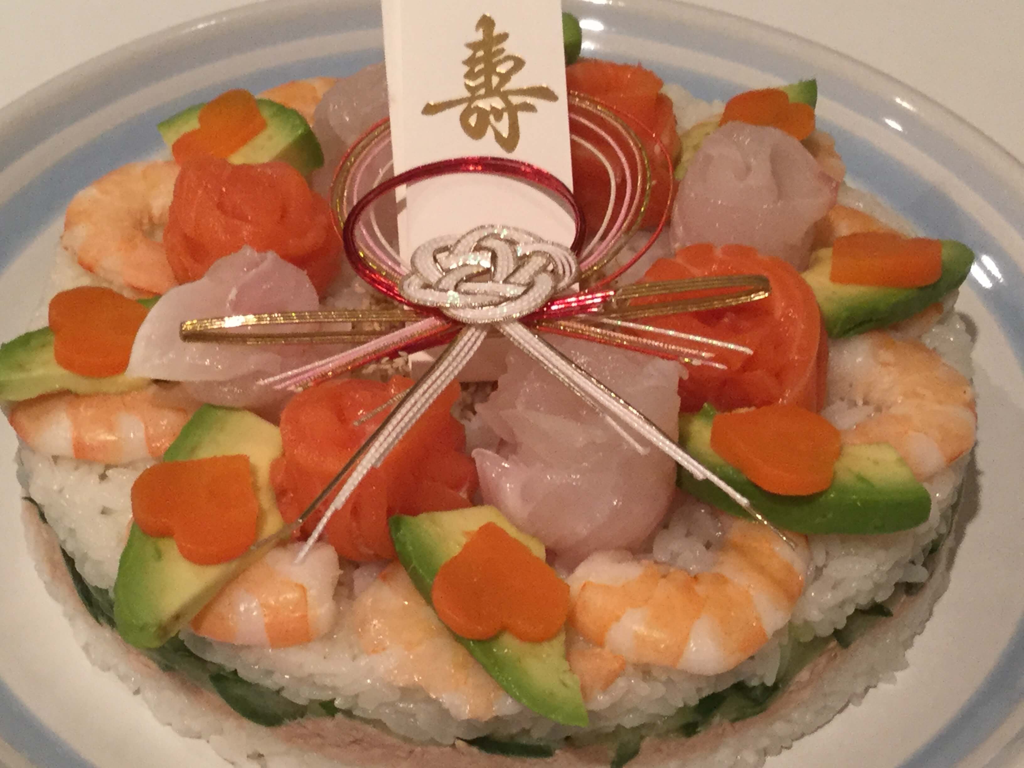 Party Sushi Cake