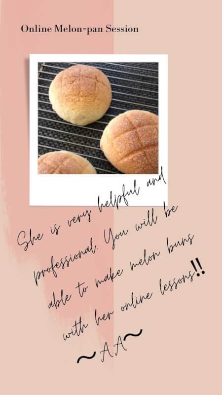 【Online】
Let's bake Japanese style fluffy bread.