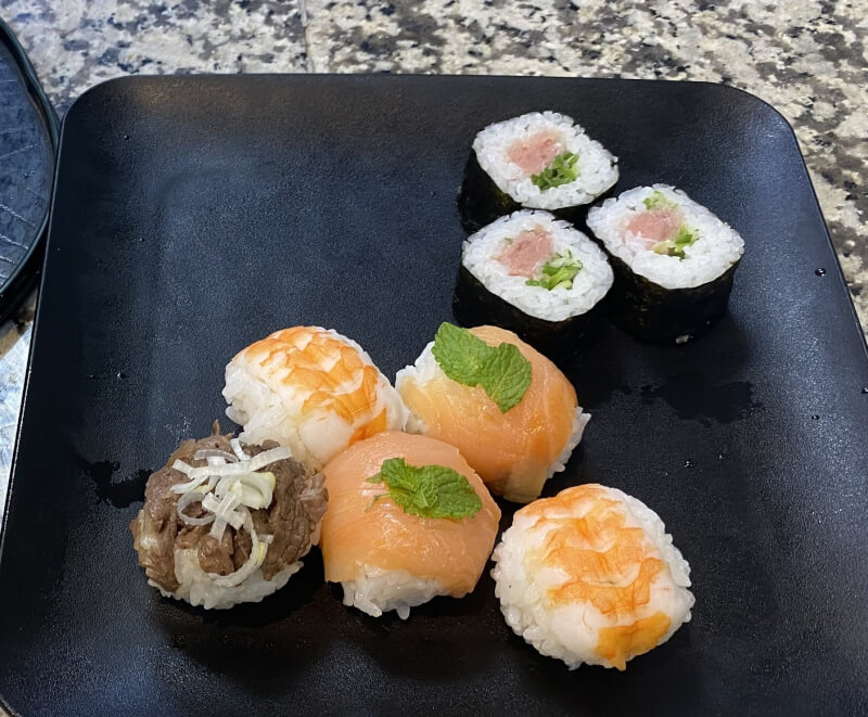 'Temari' super easy home-style Sushi + grocery shopping tour