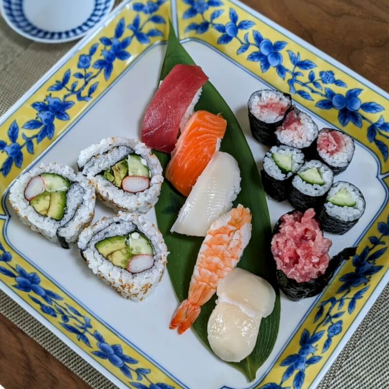 Enjoy your sushi!