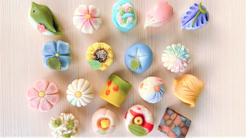 Nerikiri Wagashi and Mochi Sweets Making Class in Yokohama-suburbs of Tokyo-