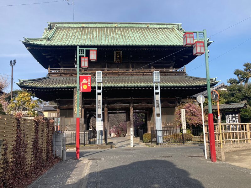Second gate called Akamon(Red gate)
