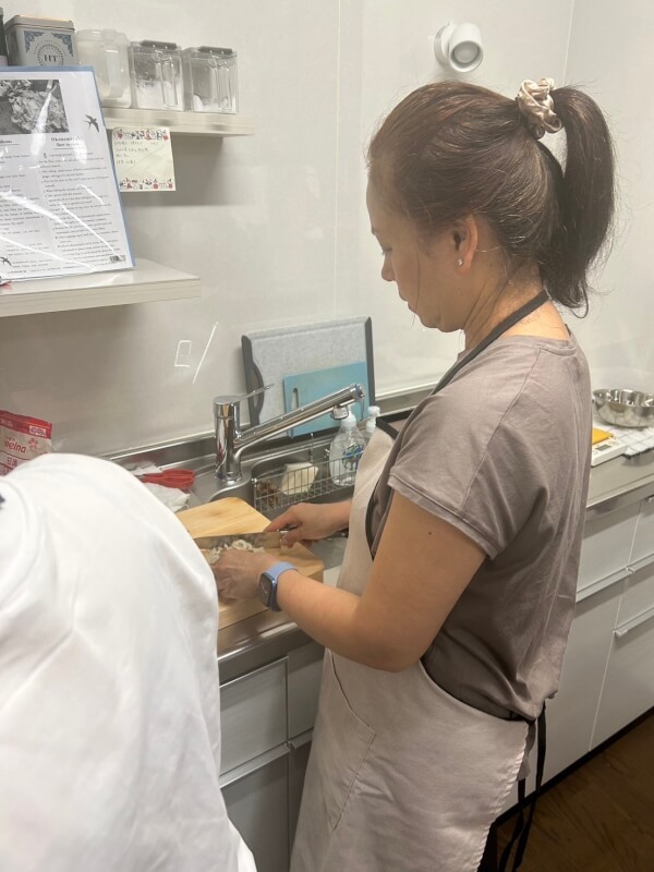 Prepare Okonomiyaki and Fried noodles 