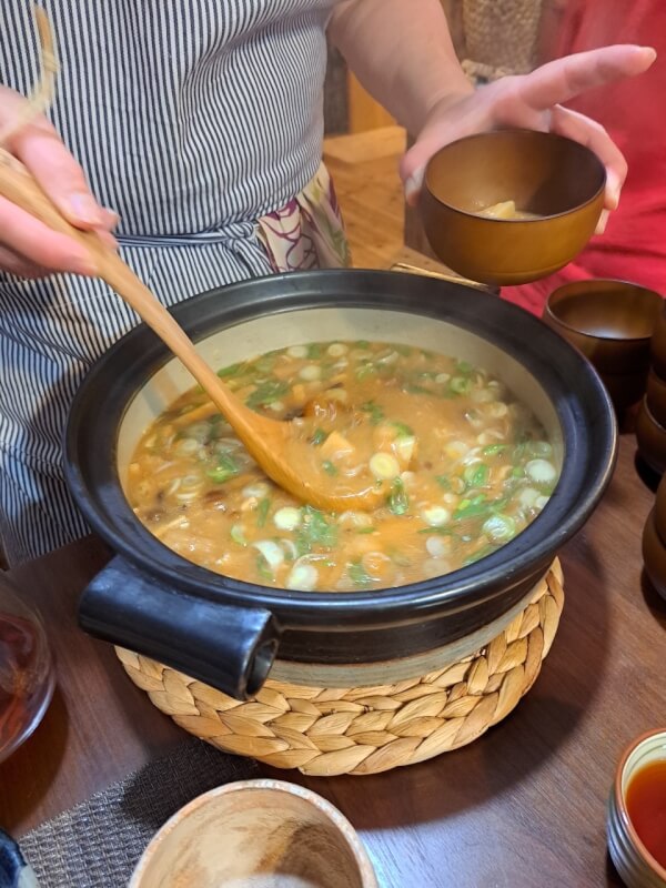 京都二条で作って味わう日本食料理教室
