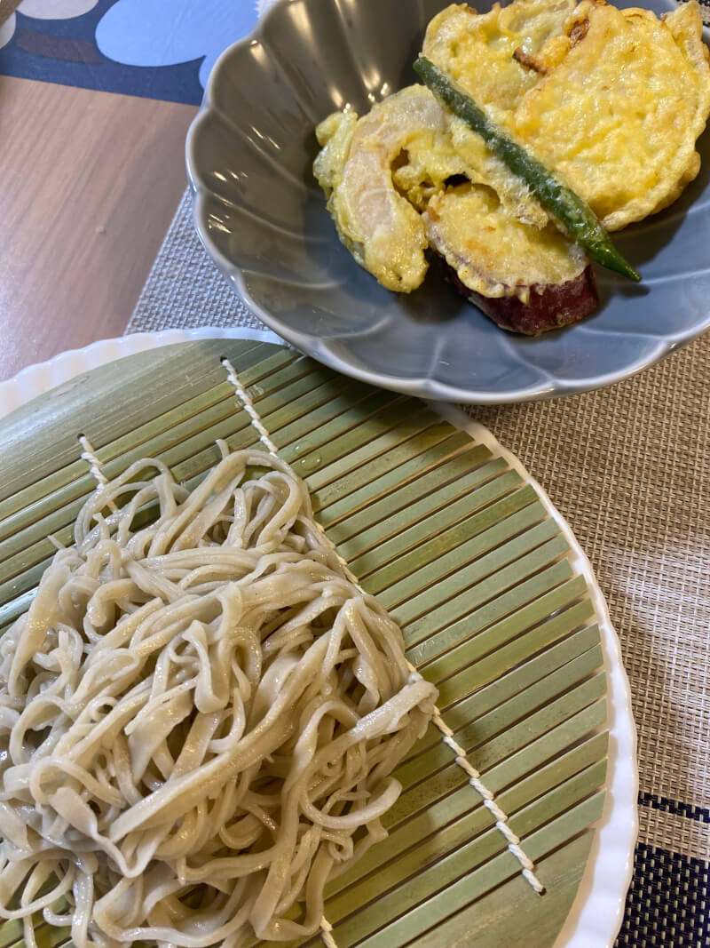 Let’s make soba, the Japanese traditional noodles.