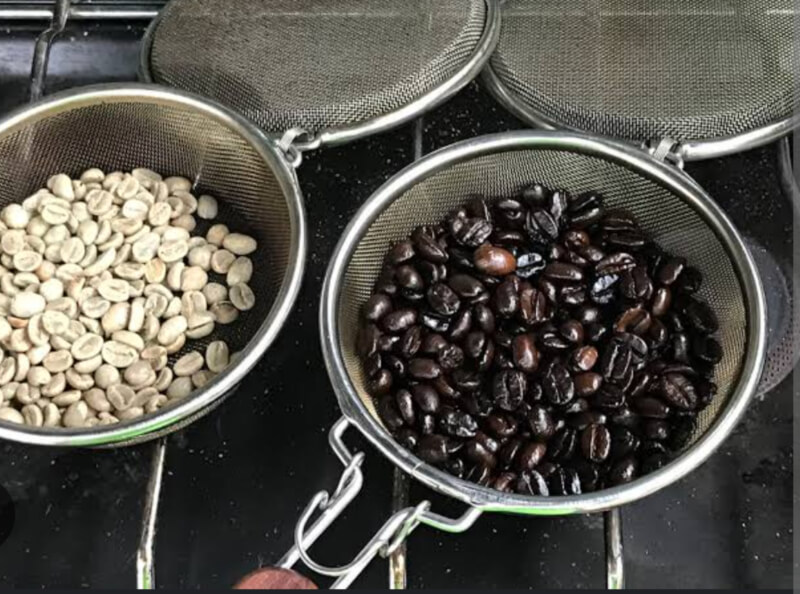 Experience roasting coffee from raw beans! Homemade roasted coffee tasting event