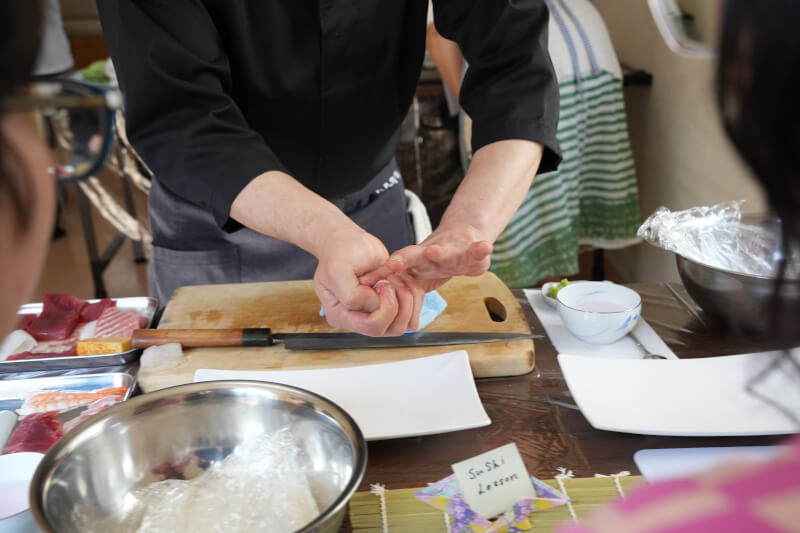 Enjoy a Private or Small Group Sushi-Making Experience at Home. Learn to Make 3 Types of Sushi and Experience Matcha with a Japanese Cuisine Chef