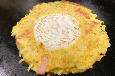 Okonomiyaki Cooking  Experience  at  Traditional Restaurant and you\'ll get souvenir.