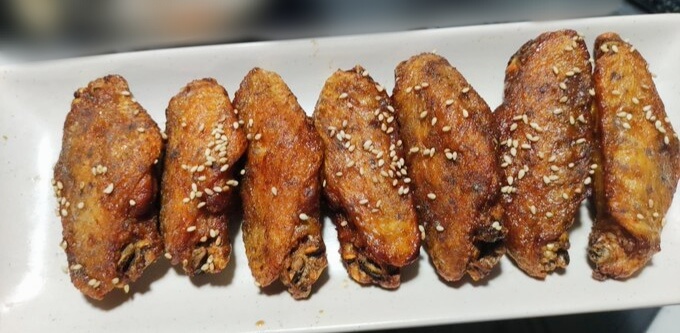 Karaage with Japanese Izakaya/Yatai style