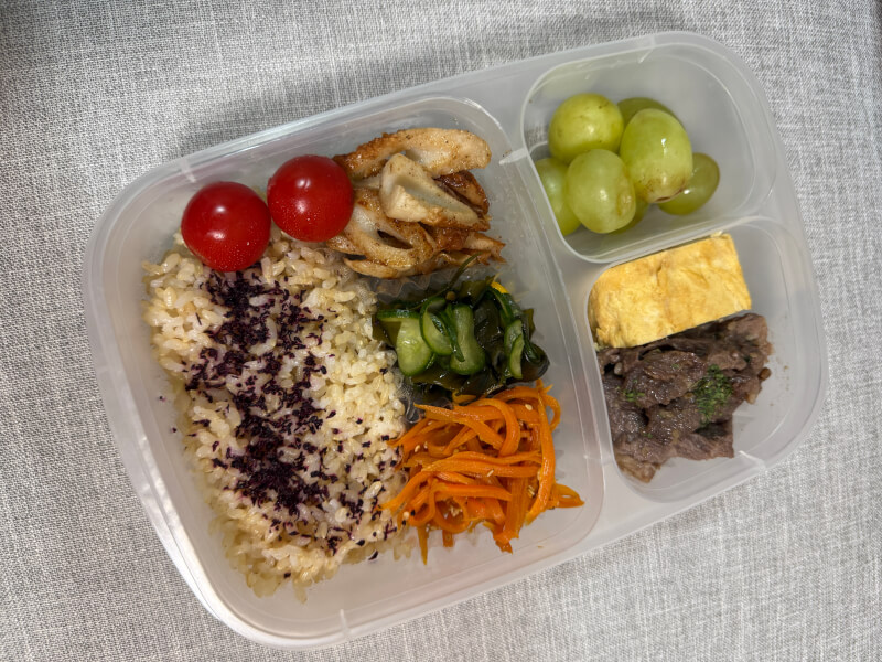 Healthy bento 