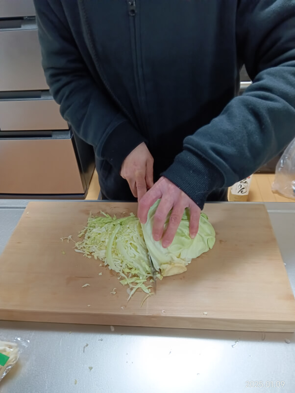 Osaka-style okonomiyaki and miso soup class