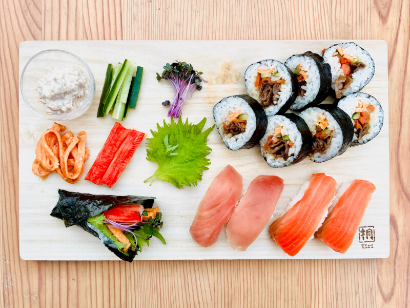 3 Kinds of Sushi-making in Arashiyama Kyoto