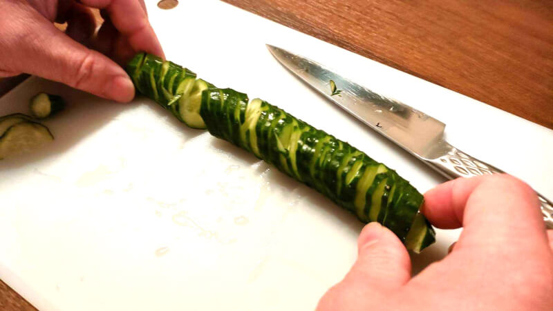 Refreshing Cucumber Appetizer