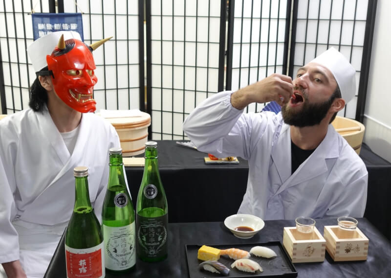 Making Sushi class
