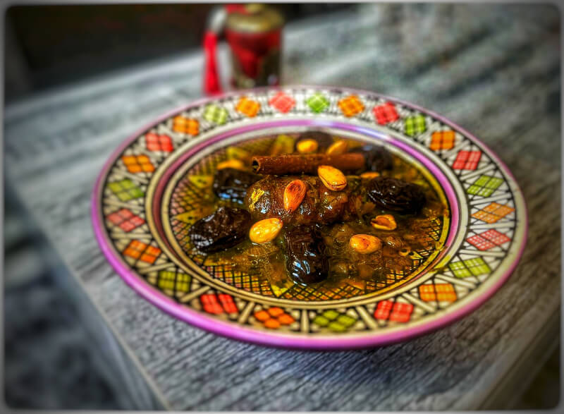 Tajine de boeuf pruneaux 