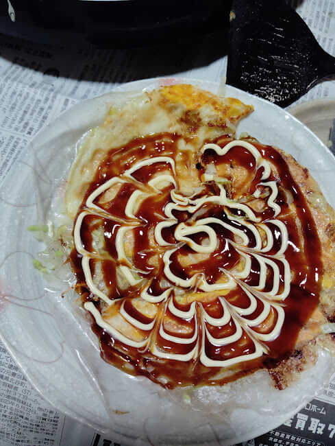 Gluten free Okonomiyaki
