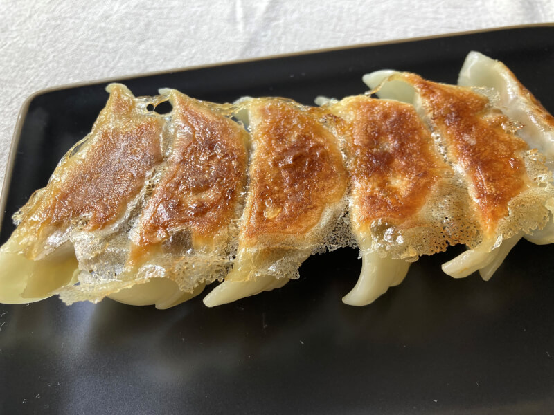 Ramen (Tonkotsu Shoyu) and Gyoza 
Japanese sweets and Matcha ceremony