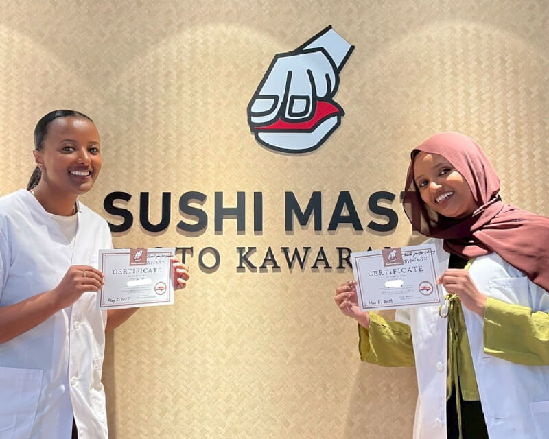 Get your Sushi Master Certificate!