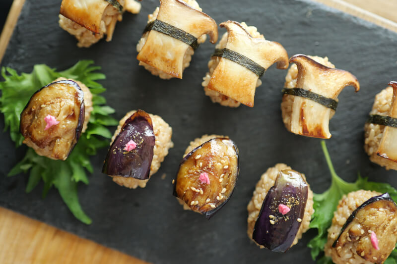 ALL VEGAN - Learn to make 2 types of Sushi & Japanese Home Cooking in Tokyo - 7 dishes in total!