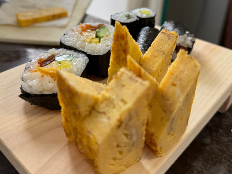 Make sushi with Master Shogun, toast a sake bomb