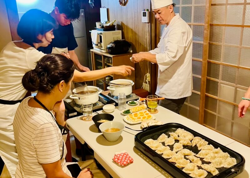 Cook Gyoza