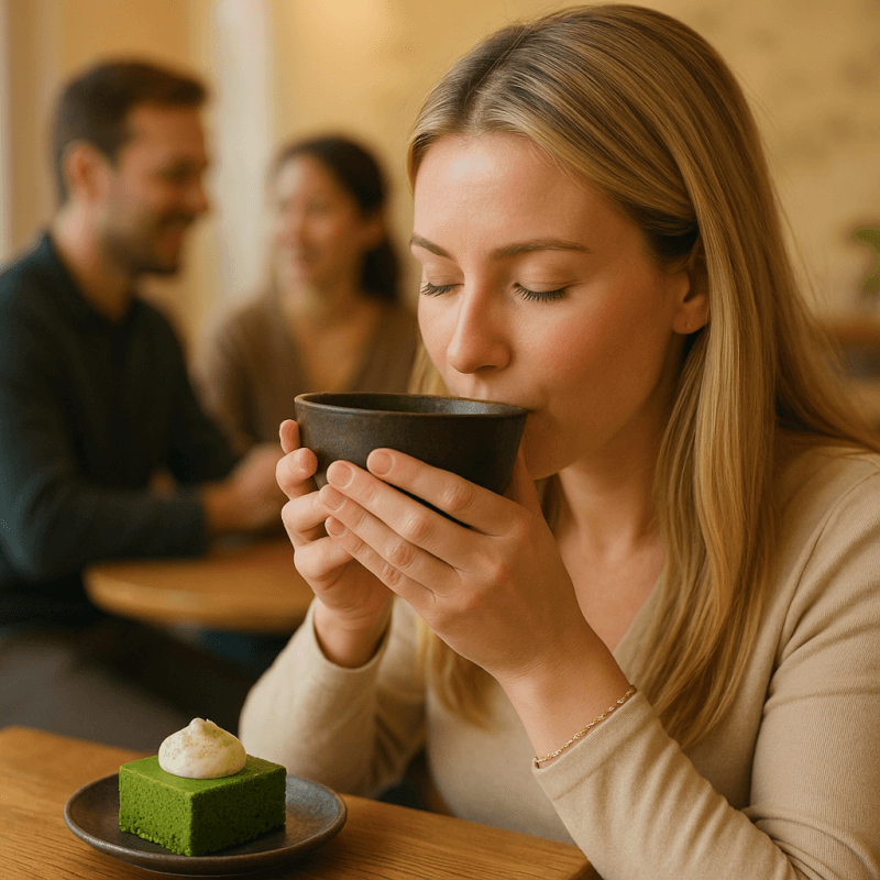 Whisking Matcha the Traditional Way