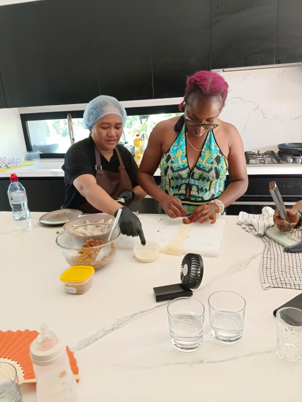 Get Chef Sarah for your cooking class and as a personal chef at home in Marrakech.