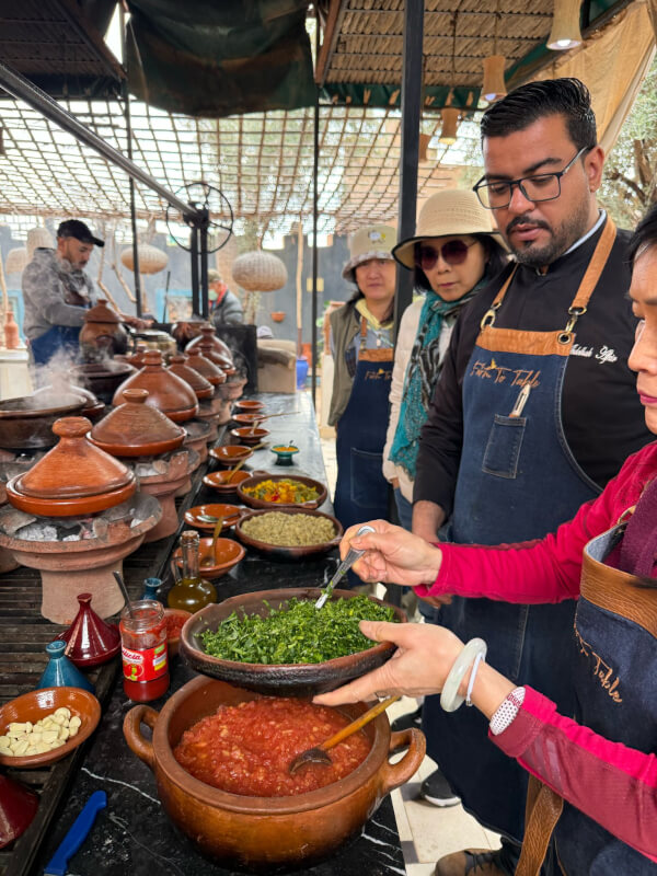 authentic & traditional Morroccan cooking classes 