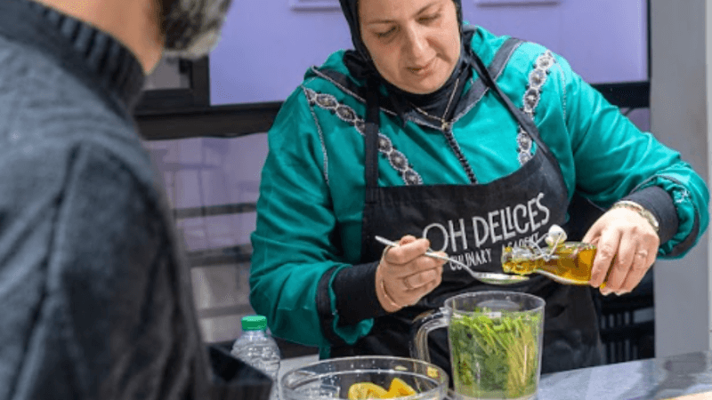 Moroccan Culinary Experience: Cooking with Expert Dadas (Traditional Chefs) in Rabat