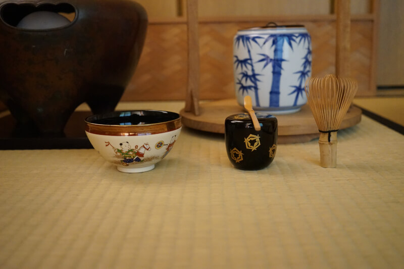 Usucha (thin tea) session