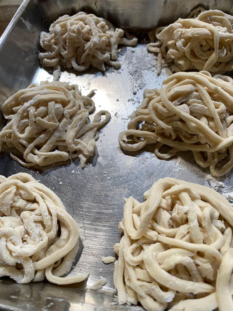 Handmade udon experience and
Easy matcha table ceremony！
※ Vegetarian and vegan options available
