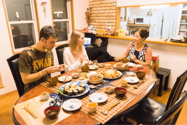 Let's eat the finished dish together.