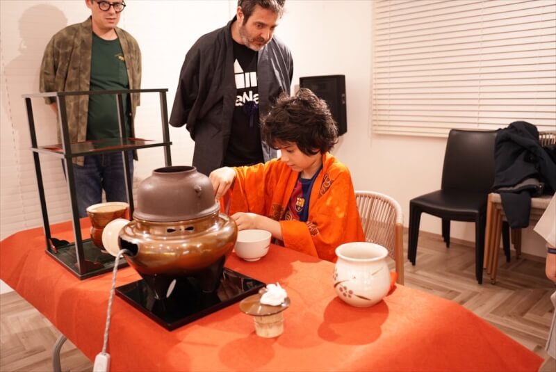 Tea ceremony only for big group