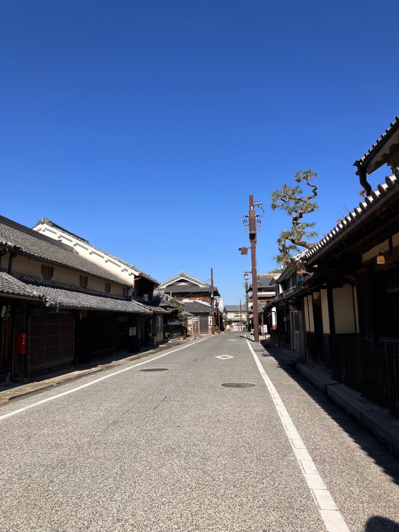 At an old Japanese-style house
