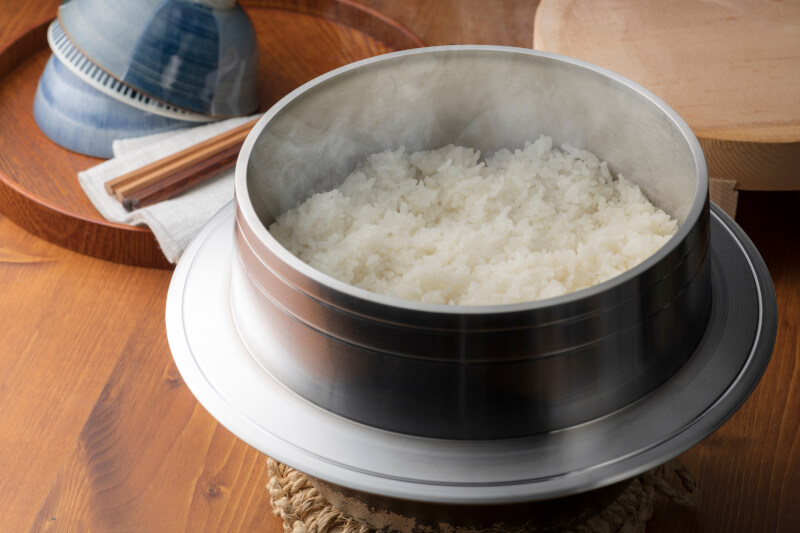 Cook rice for yourself