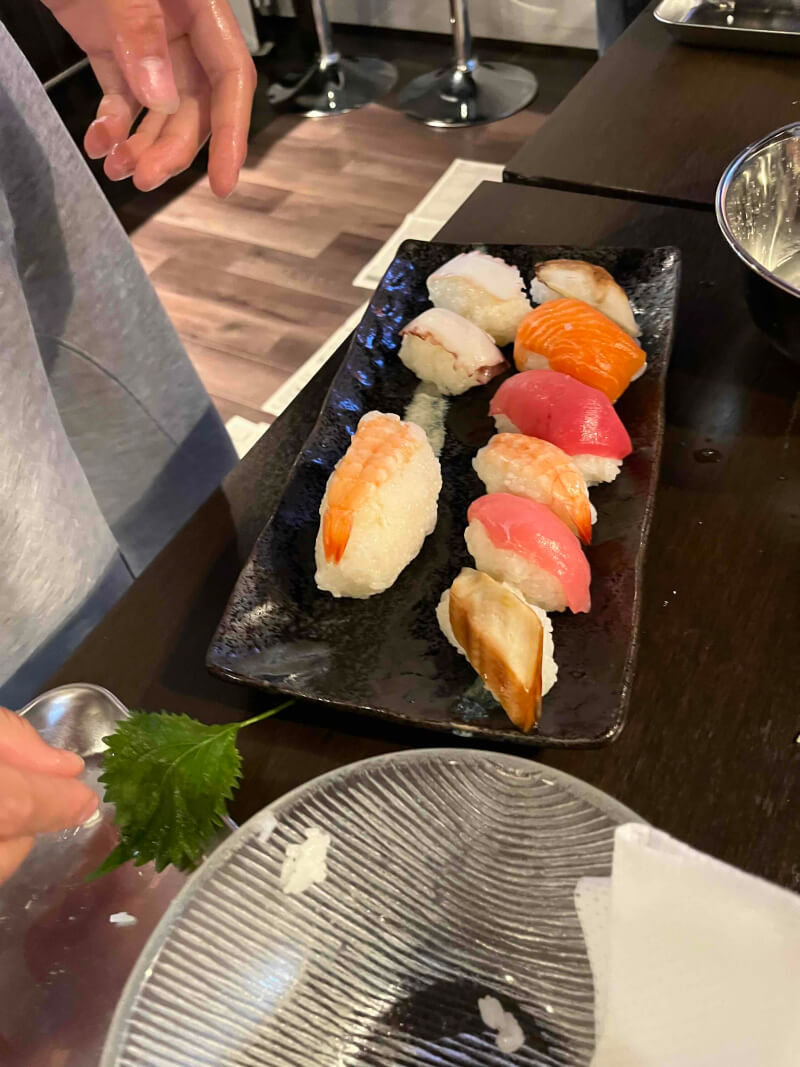 Enjoy making authentic Sushi and Shabu shabu