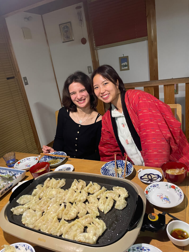 Onigiri are Japanese rice balls. Rice is shaped into triangles or circles by hand, filled with various ingredients, or wrapped in seaweed. They are a convenient and popular food.