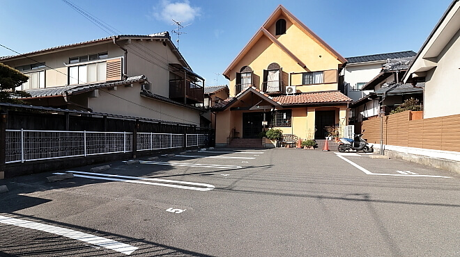 This is a view of the exterior of our restaurant.