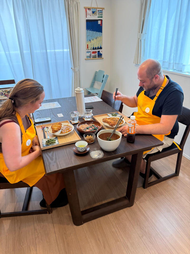 Japanese Katsu Curry Cooking Class–near YANAKA, Tokyo!