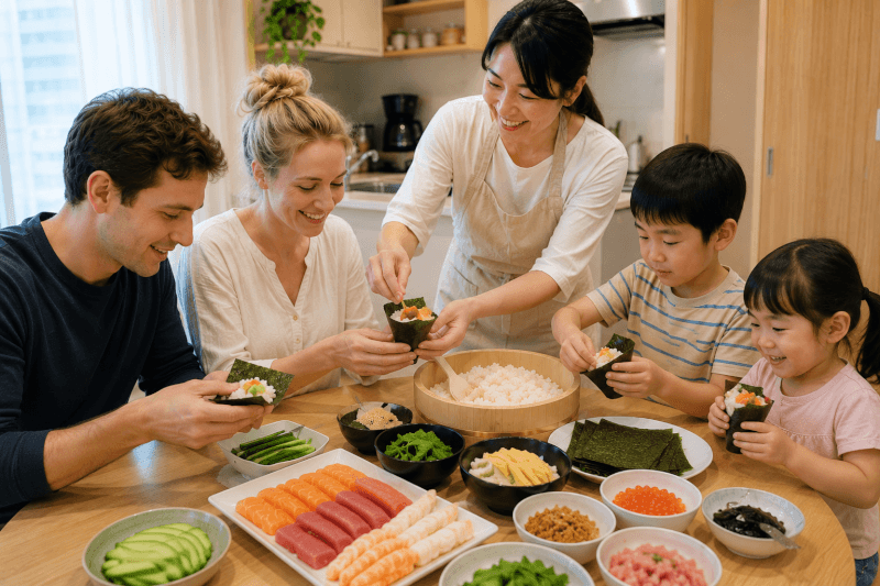 Make Your Own Temaki Sushi!