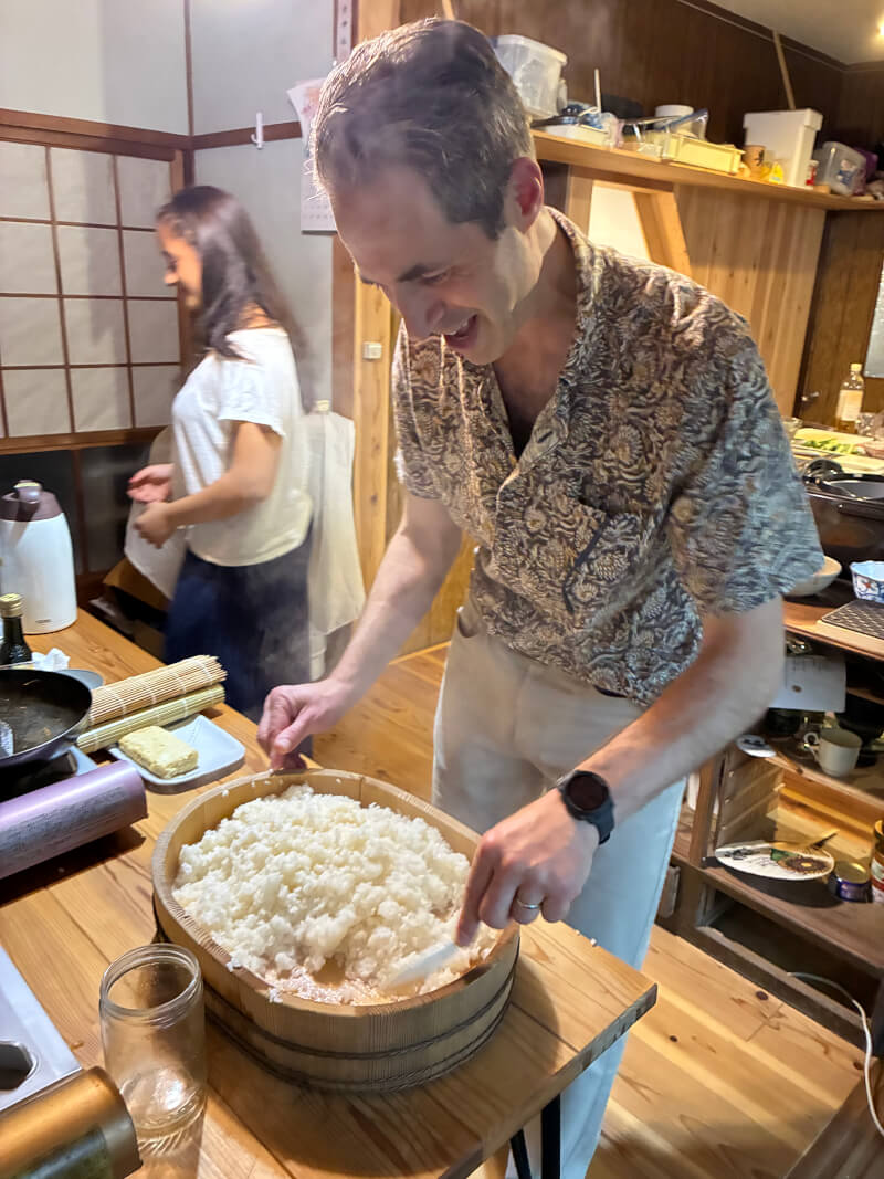 Hand-Rolled Sushi & Home Cooking in Kumano