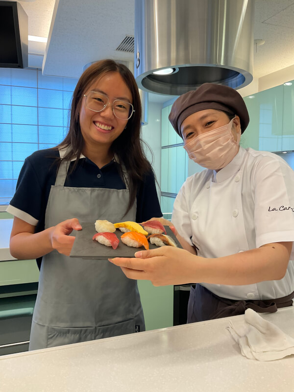 Traditional Kyoto cooking class and sushi-making experience