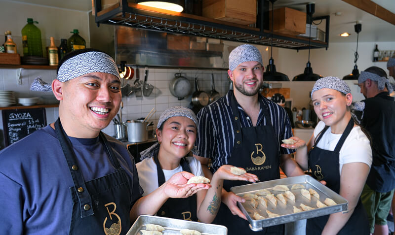 2-Hour Evening Wagyu Ramen & Gyoza Cooking Class in Tokyo