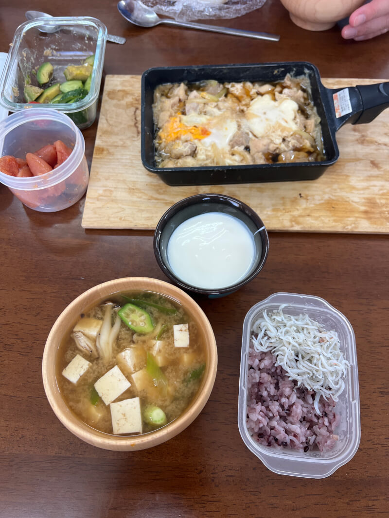 Miso soup made from scratch