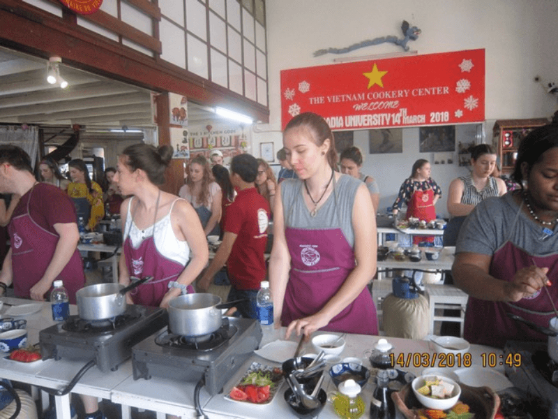 Market Visit + Hands-On Cooking Class With Vietnam Cookery Center