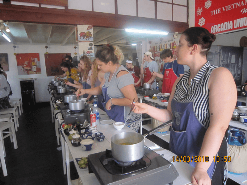 Market Visit + Hands-On Cooking Class With Vietnam Cookery Center