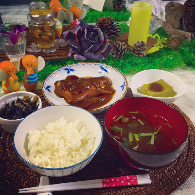 Traditional Japanese home cooking