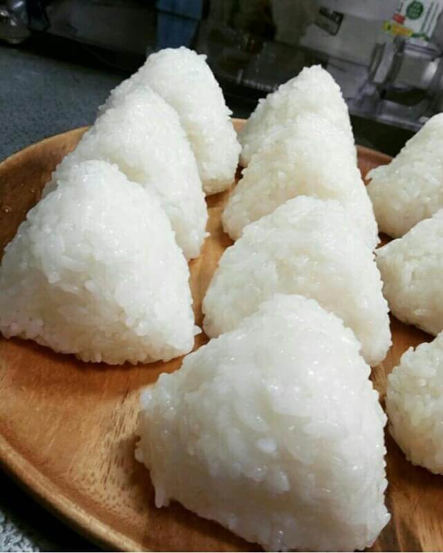 Onigiri rice Ball Shape Rice Into A Triangle Nara Cooking Class 